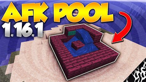 Add a sign to a block near the half slab. . Afk pool 119